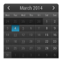 icon Month Calendar Widget
