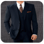 icon Stylish Man Suit Photo Montage