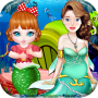 icon Mermaid Newborn Baby