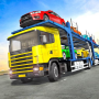 icon Truck Car Transport Trailer