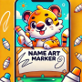 icon Name Art Maker